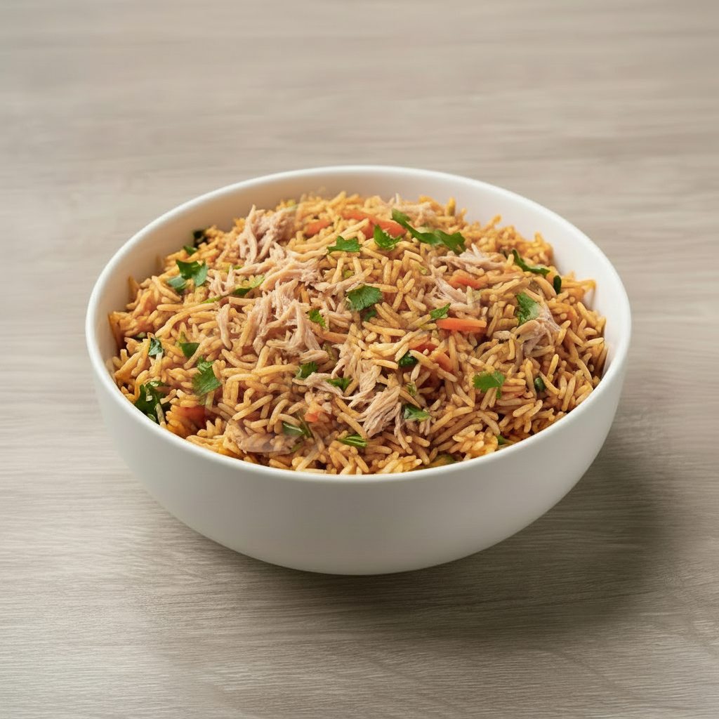 Fish Biryani.