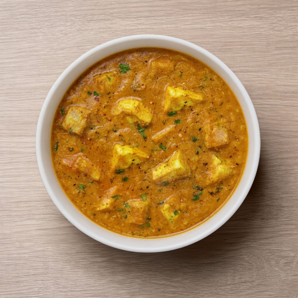 Paneer Curry.