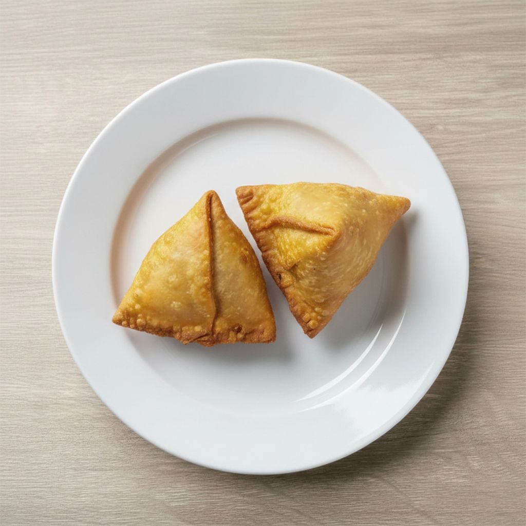 Vegetable Samosa.